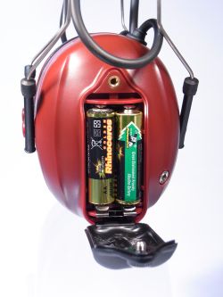 Geh�rschutz mit Radio Batterien