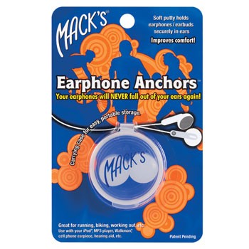 Mack&acute;s Earphone Anchors Gehoerschutz-Versand