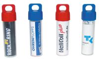 Plastic Pipe with earplugs and inlay