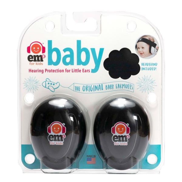 Ems for Kids Baby Earmuffs, Hearing Protection for Babies and Infants, SNR 27 dB