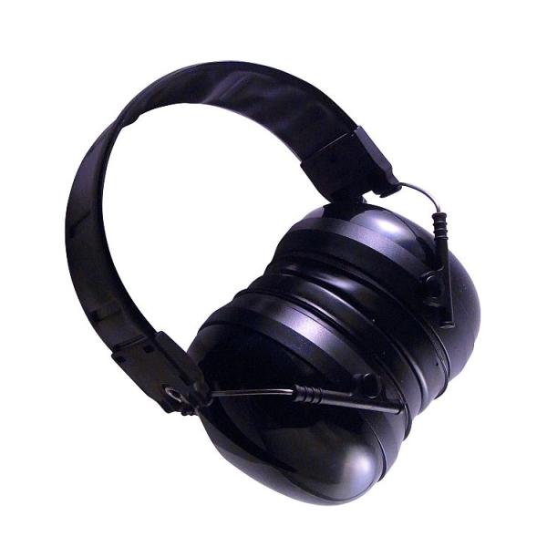 Silenta Supermax Kapselgehörschutz, Gehörschutz für Arbeit & Hobby, schwarz, SNR 36 dB