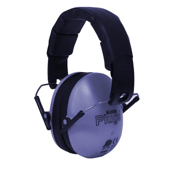 KiddyPlugs - hearing protection for children, for learning, at school, at events (purple, SNR = 24 dB)