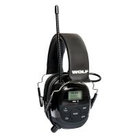 WOLF Headset Pro Kapselgehörschutz mit Bluetooth, DAB+ und FM