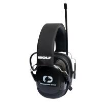 WOLF Headset Pro Kapselgehörschutz mit Bluetooth, DAB+ und FM