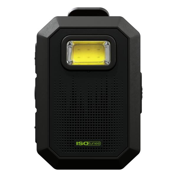 ISOTUNES Sidekick Bluetooth Lautsprecher mit LED Licht, IP67 Wasserdicht