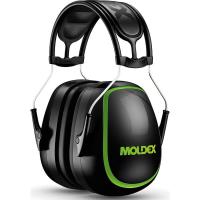 Moldex M6 6130 Kapselgehörschutz, Gehörschutz für Arbeit & Hobby, schwarz, SNR 35 dB