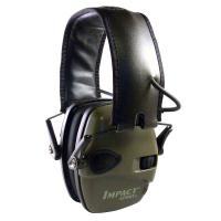 Honeywell Howard Leight Bilsom Impact Sport earmuffs, hearing protection for hunters & shooters, active, SNR 25 dB