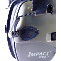 Honeywell Howard Leight Bilsom Impact Sport earmuffs, hearing protection for hunters & shooters, active, SNR 25 dB
