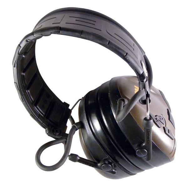 3M Peltor SportTac Hunting earmuffs, hearing protection for hunters & shooters, active, olive green, SNR 26 dB