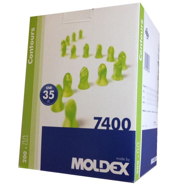 Moldex Contours 7400 Gehörschutzstöpsel, Ohrstöpsel für...