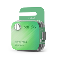 Otifleks Protector Gehörschutzstöpsel, Ohrstöpsel für Arbeit & Hobby, wiederverwendbar, 1 Paar, SNR 30 dB