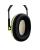 3M Peltor X4A earmuffs, hearing protection for work & hobby, dielectric, neon green, SNR 33 dB
