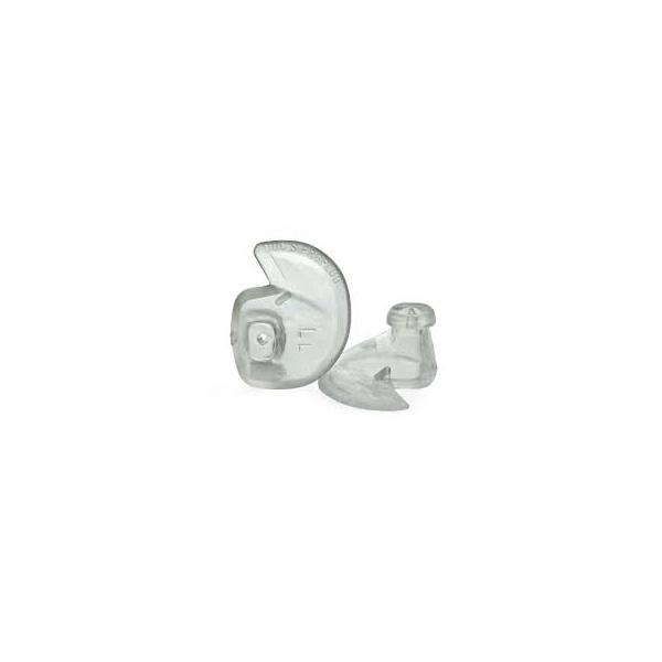 Docs Proplugs Gehörschutzstöpsel, Ohrstöpsel zum Tauchen, mit Druckausgleich, wiederverwendbar, 1 Paar