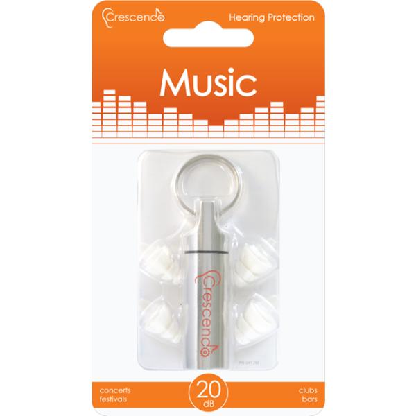 Crescendo Music earplugs, earplugs for music, concerts &...