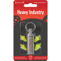 Crescendo Heavy Industry ear plugs, ear plugs for work...