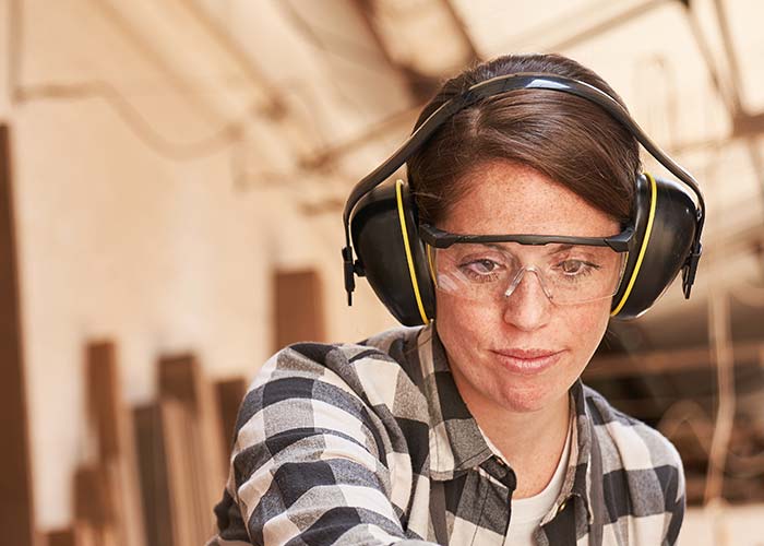 Hearing protection for industry and trade